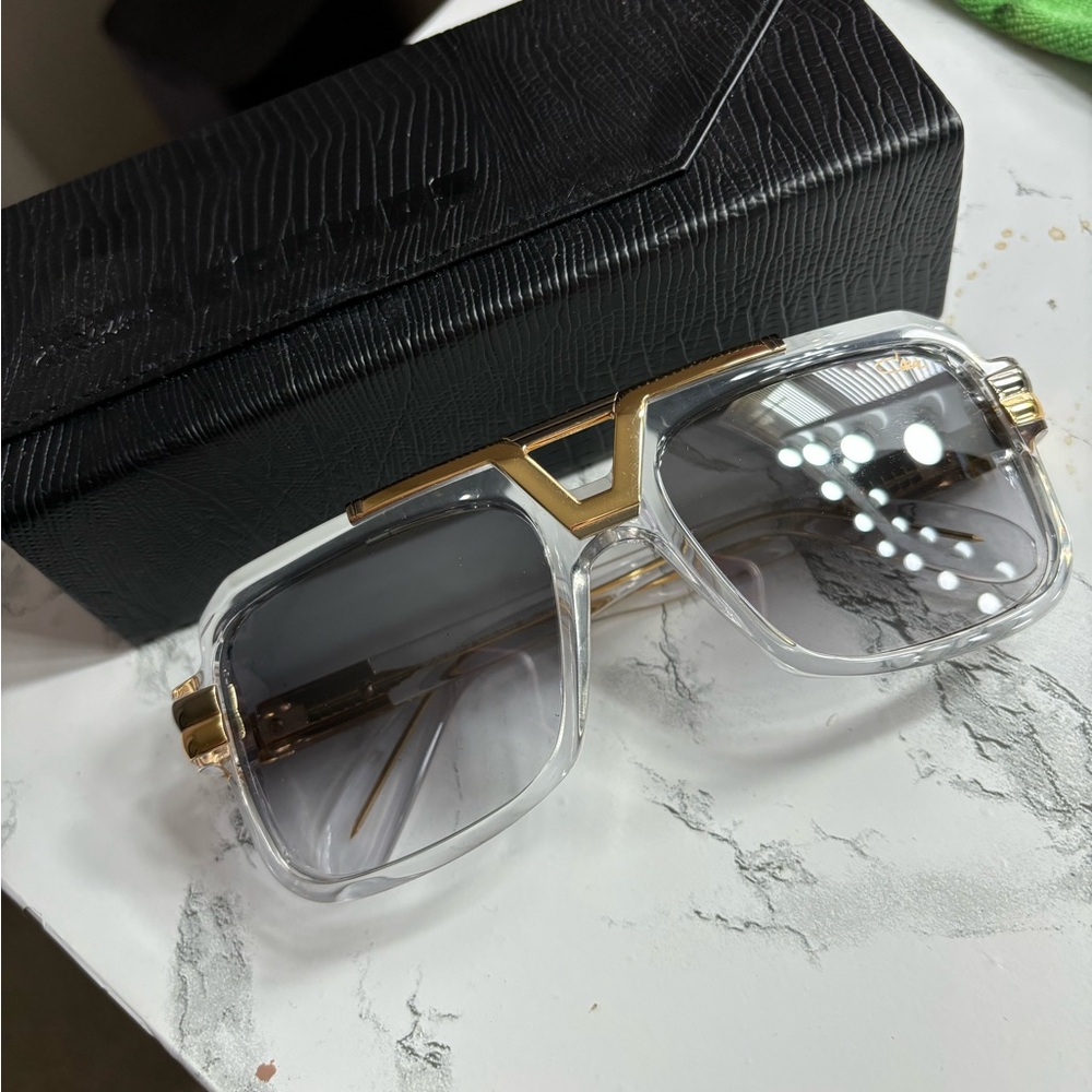 Brand new never worn cazal mens sunglasses